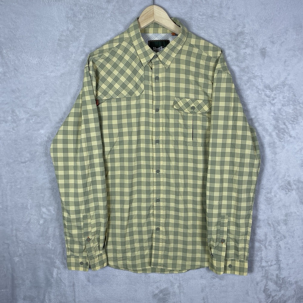 Howler Brothers Bros Performance Shirt Mens Large Nylon Stretch Vented Fishing